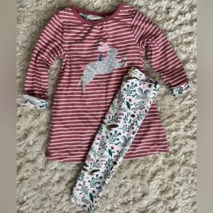 Baby Boden Reversible Dress and Leggings